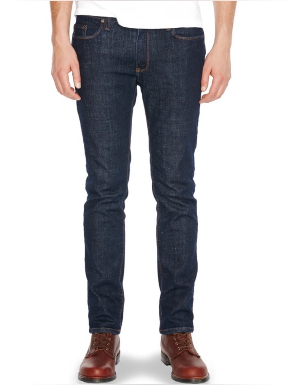 Mott & Bow Slim Wooster Jeans Dark Wash Stone 32 x 32
